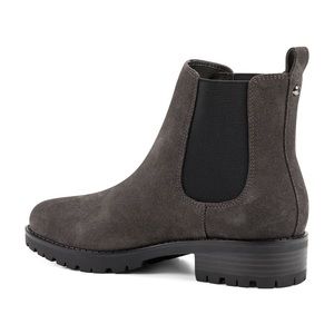 Gray Nine West Angelo Lug Sole Chelsea Boots